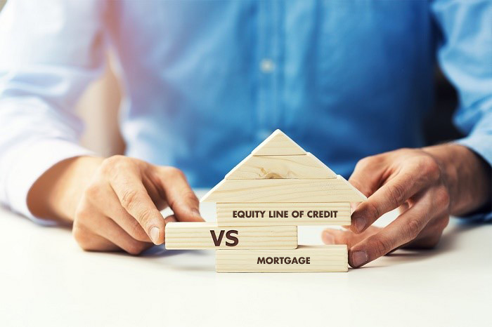 Should you get a home equity line of credit or a simple mortgage?
